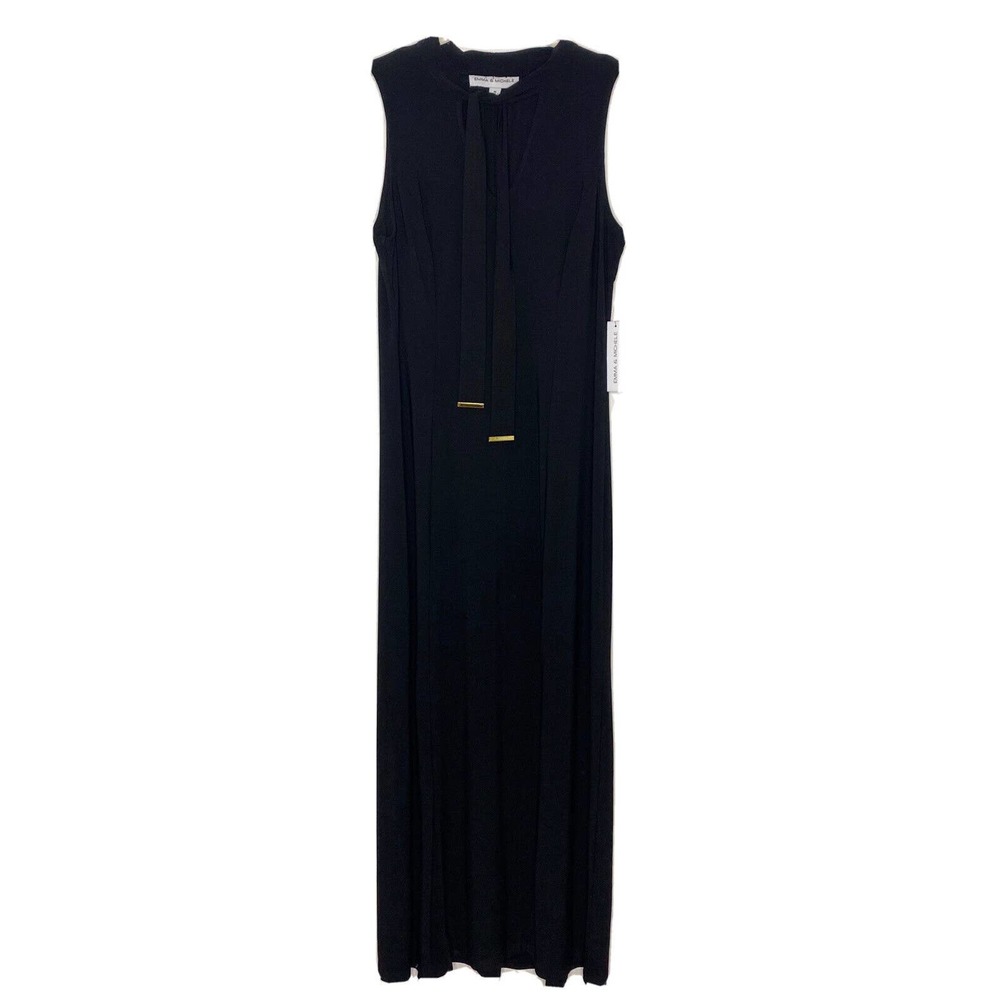 Emma & Michele Black Maxi Dress